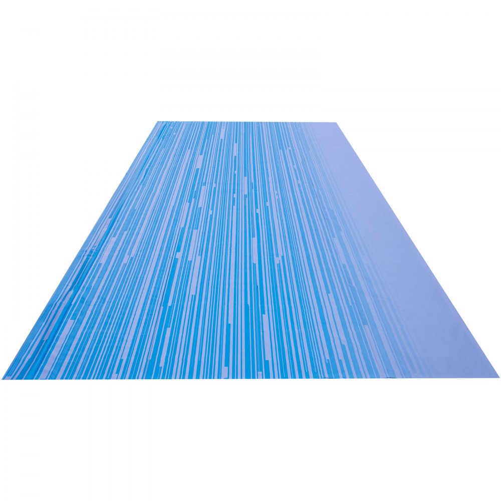 VEVOR RV Awning 15\' Camper Awning Fabric, Trailer Awning Canopy Patio Camping Car Awning, Durable 15oz Vinyl Roller Tube for RV, Van, SUV, Patio Awning Replacement Ocean Blue Fade