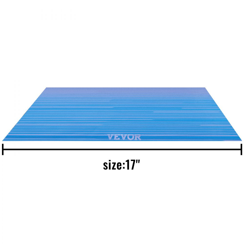 VEVOR RV Awning 17\' Camper Awning Fabric, Trailer Awning Canopy Patio Camping Car Awning, Durable 15oz Vinyl Roller Tube for RV, Van, SUV, Patio Awning Replacement Ocean Blue Fade