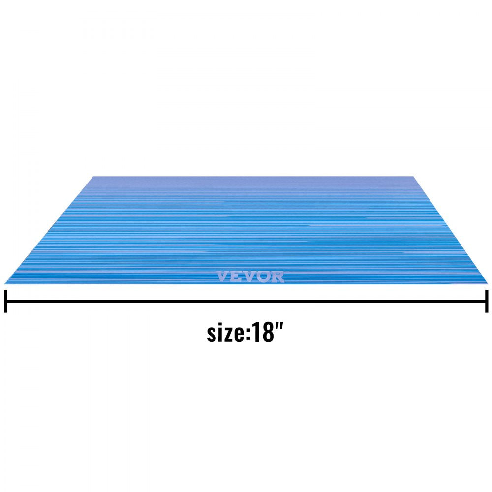 VEVOR RV Awning 18\' Camper Awning Fabric, Trailer Awning Canopy Patio Camping Car Awning, Durable 15oz Vinyl Roller Tube for RV, Van, SUV, Patio Awning Replacement Ocean Blue Fade