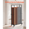 VEVOR Folding Chair Rack, 500 LBS Capacity, Heavy-duty Chair Cart for 60 Chairs, Metal Chair Storage Dolly Chair Holder with Swivel Casters and Locking Wheels, for Party Event,Hotel,Matte Black