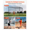VEVOR Baseball Batting Cage, 40 x 11 x 8.5 FT Freestanding Hitting Net, for Indoor & Outdoor Practice, 30-Ply Knotted HDPE Netting with Carabiner Hooks, Baseball Practice Net for Backyard, Net Only