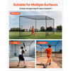 VEVOR Baseball Batting Cage, 41.7 x 12.8 x 10.1 FT Freestanding Portable Batting Cage, Hitting Cages with 30-Ply Knotted HDPE & Carabiner Hooks, Battings Cages Netting for Indoor, Outdoor (NET ONLY)