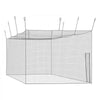 VEVOR Baseball Batting Cage, 41.7 x 12.8 x 10.1 FT Freestanding Portable Batting Cage, Hitting Cages with 30-Ply Knotted HDPE & Carabiner Hooks, Battings Cages Netting for Indoor, Outdoor (NET ONLY)