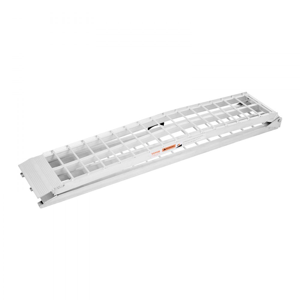 VEVOR Aluminum Ramps, 600 lbs, 1Pcs Heavy-duty Ramps with Wider Ramp Surface, Universal Stable Loading Ramp with Handles, Fit for Motorcycle, Electric Bicycle, Bicycle, etc.