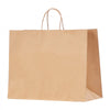 VEVOR Kraft Paper Bags with Handles, 50Pcs 16 x 6 x 12 in, Large Paper Grocery Bags, Reusable & Recycled Brown Take-Out Sacks, Plain Party Bag Bulk for Birthday, Wedding, Business, Goody, Craft