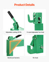 VEVOR 3-Point Quick Hitch - product details (lift pin, top hook, reinforced sections, pin hook)