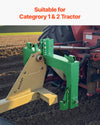VEVOR 3-Point Quick Hitch - suitable for Category 1 & 2 tractor