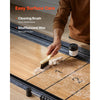 VEVOR 9 ft Shuffleboard Table, Scratch-Resistant Playfield for Smooth, Fast Puck Action, Pedestal Legs with Levelers for Optimum Stability, Shuffle Board w/ 8 Pucks, Wax, Brush, for Family Game Room