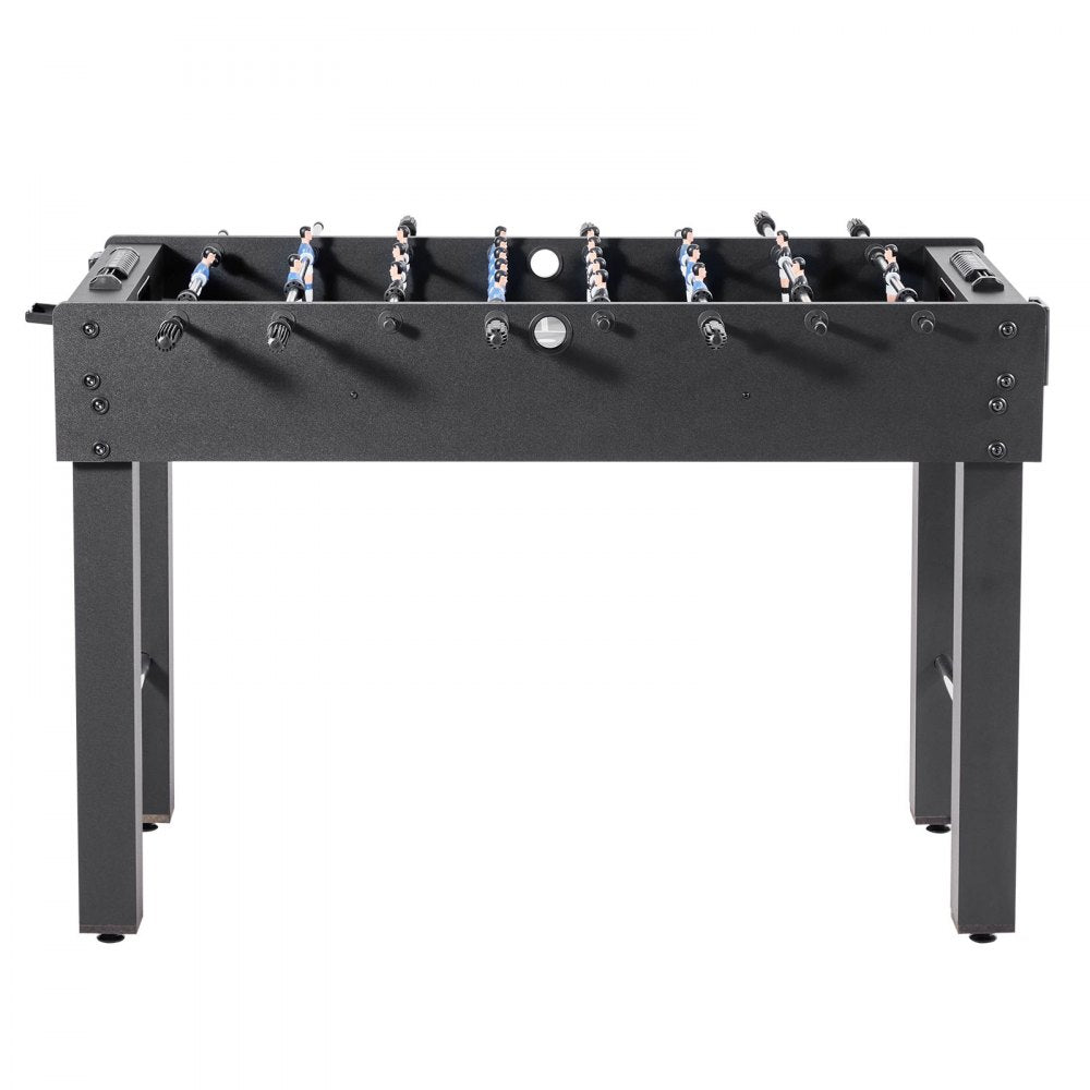 VEVOR Foosball Table, 48 inch Standard Size Table, Indoor Full Size Foosball Tables for Home, Family, and Game Room, Durable Soccer Set, Includes 2 Balls, Score Keeper, and 2 Cup Holders