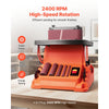 VEVOR Oscillating Belt and Spindle Sander, 2400RPM Benchtop Spindle Sander with 5/8" Stroke, 5 Sleeves (1/2" - 2") & 24" x 3.86" Sanding Belt for Woodworking, Furniture Finishing, DIY Projects