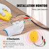VEVOR Floor Heating Mat,10 Sq.ft. 14℉-113℉ Electric Radiant Floor Heated Warm System with Digital Floor Sensing Thermostat, 110-120V  Includes Installation Monitor, Adhesive Back for Easy Installation