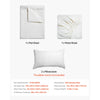 VEVOR 4-Piece Bed Sheet Set - Queen Size, 100% Bamboo Fiber Bedding Set, Cooling, Breathable & Shrink-Resistant Luxury Bed Sheet with Deep Pocket, Fit up to 16" Deep Mattress, Ideal for Hotel Bedroom