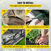 20 year 6x300 ft Heavy Duty PP Woven Weed Barrier Landscape Ground Cover 3.2Oz