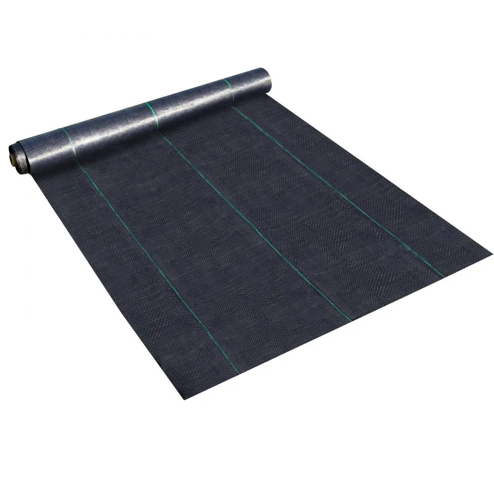 20 year 6x300 ft Heavy Duty PP Woven Weed Barrier Landscape Ground Cover 3.2Oz