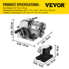 Vevor Dividing Head BS-0 5-Inch 3 Jaw Chuck for Milling Machine Rotary Table New