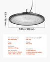 Vevor High Bay Lights 6000K 21,000LM Super Bright LED 100-277V 10-Pack New