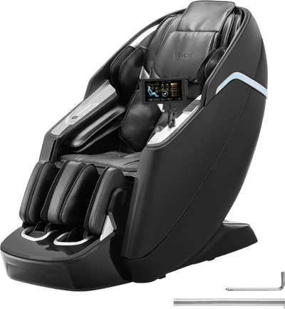 Vevor Full Body Massage Chair Dual Core 3D/4D with Extended SL Track Voice Control New