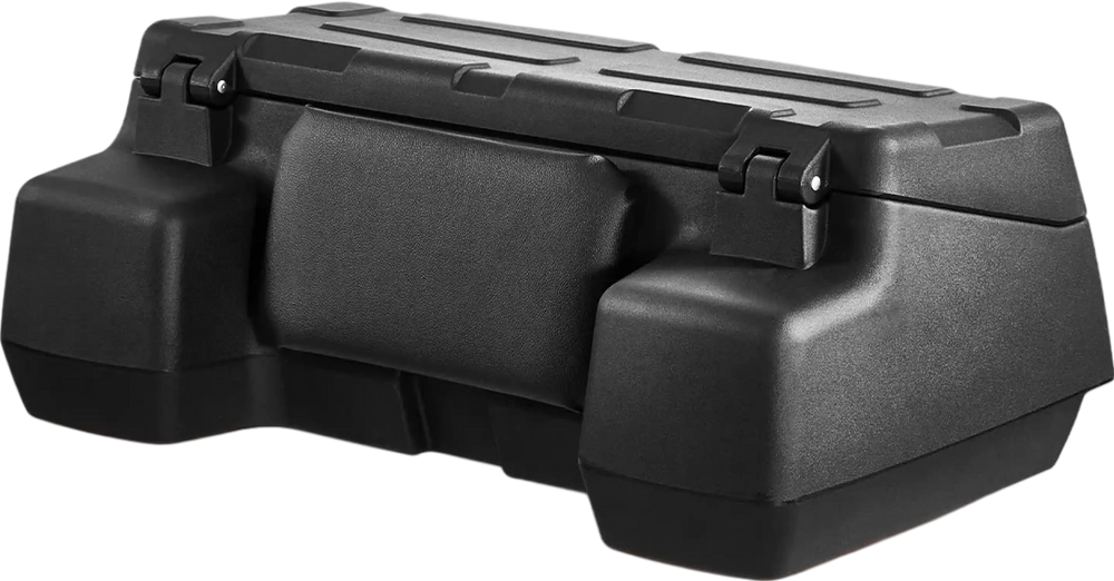 Atv Rear Storage Vevor ATV Rear Cargo Storage Box 95L Waterproof with Backrest New ...