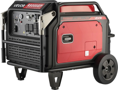 Vevor Inverter Generator 6800W/10000W Gas Remote Start CO Sensor 120/240V New