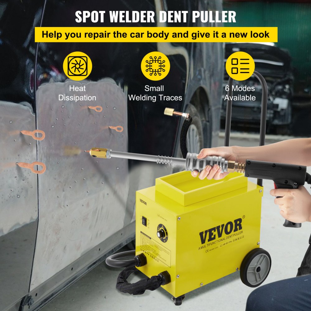 Vevor SG-7500 4.5kVA Dent Puller Spot Welder Machine Removal System Station New