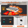 Vevor Food Warmer 12-Pan Electric Steam Table 86-185°F Temp Control 3200W New