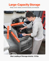 Vevor Semi-Truck Step Tool Box 18 x 27.5 x 25.4 in Aluminum with Lock New