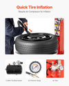 Vevor Tire Changer Machine 1.5 HP with Air Pressure Gauge 120V New