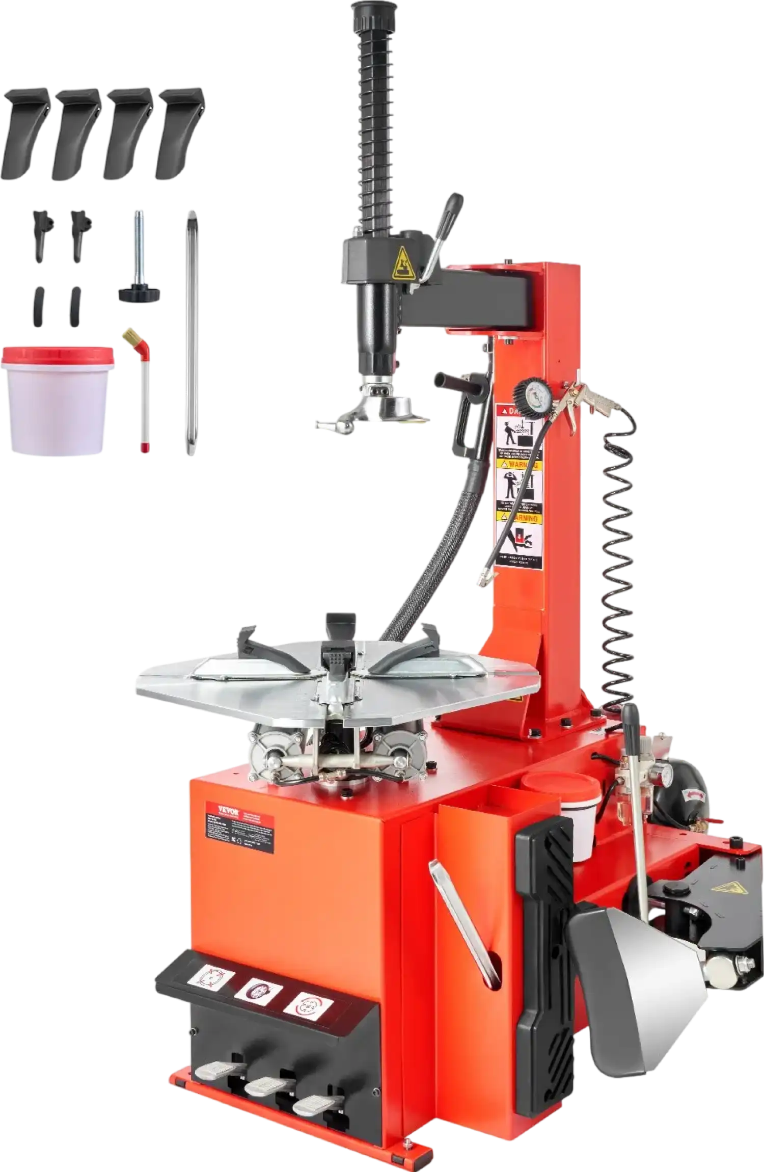 Vevor Tire Changer Machine 1.5 HP with Air Pressure Gauge 120V New
