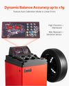 Vevor Electric Tire Changer and Balancer with 18" Spindle Universal Compatibility New