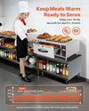 Vevor Electric Drawer Warmer Stainless Steel Freestanding 85-185°F 500W New