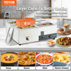 Vevor Electric Commercial Food Warmer Steam Table 6 Pan 8 qt. Countertop Stainless Steel Silver 1200W New