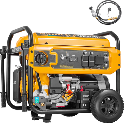 Vevor 9000W/13500W Generator Tri-Fuel Gas Propane Natural Gas 50A 120V/240V Electric Start CO Sensor New