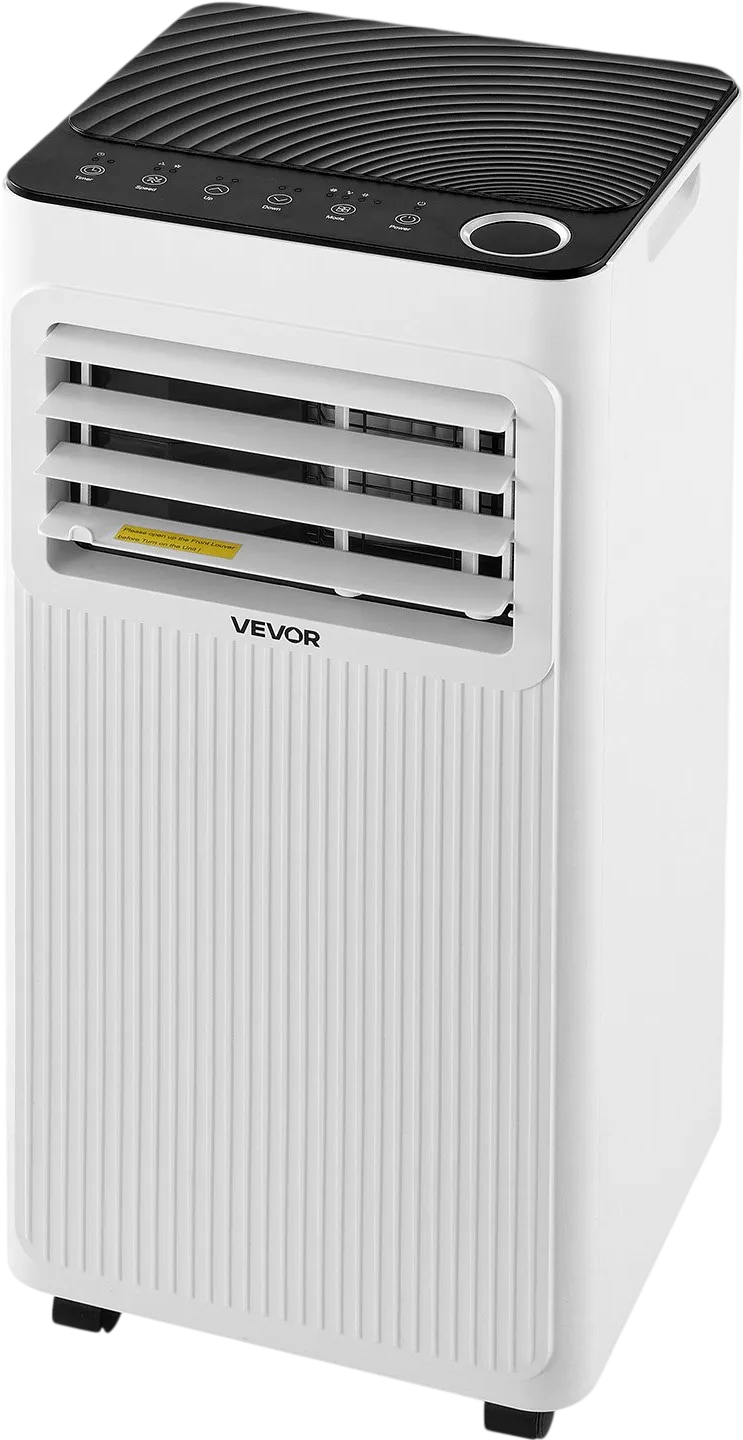 Vevor Portable Air Conditioner 8,000 BTU with LED Touch Panel Remote Control New