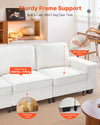 Vevor Modular Sofa 3-Seater 100" with Hidden Storage New