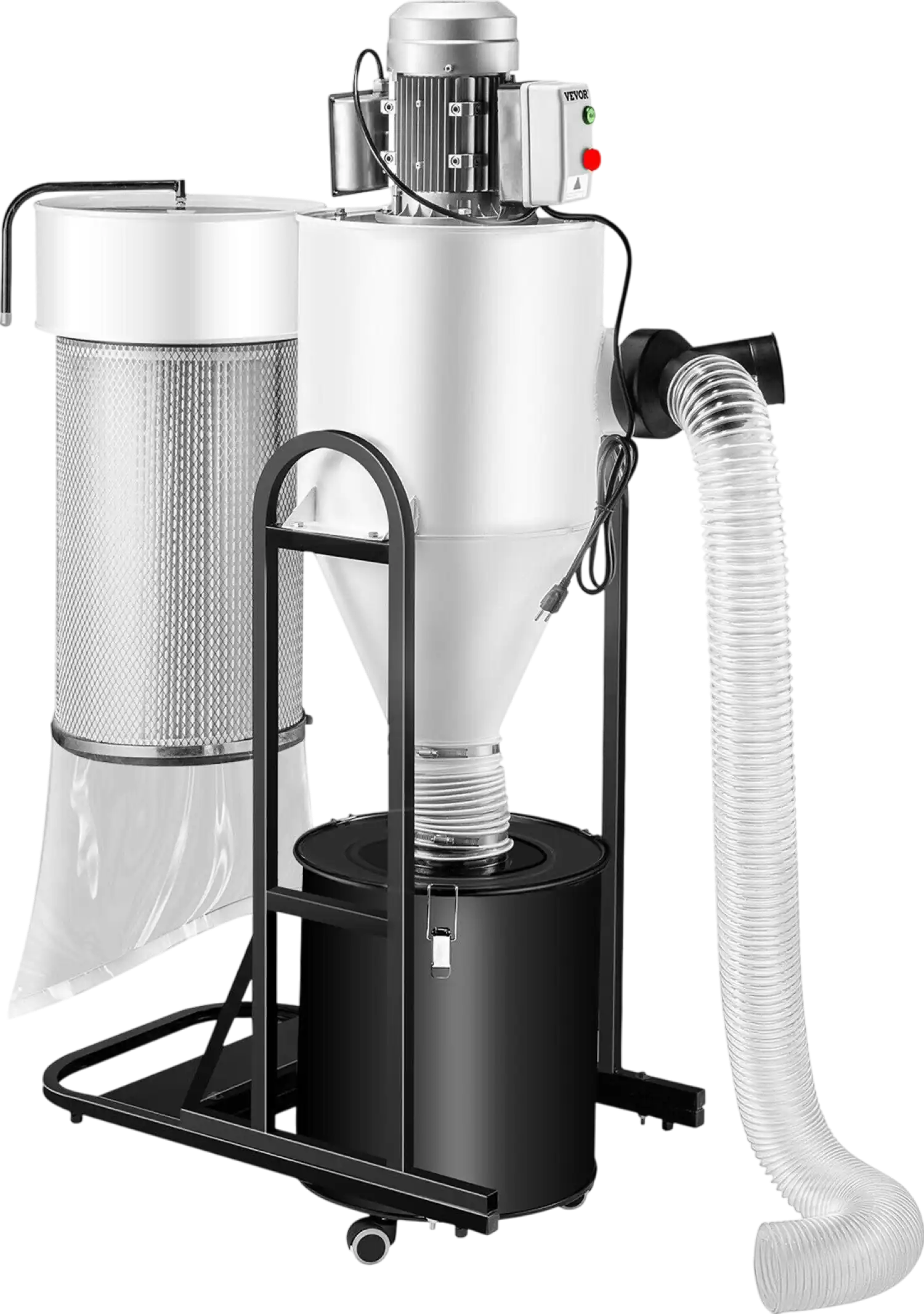 Vevor Cyclone Dust Collector 2 HP 1059CFM Filter Cleaner 220V New