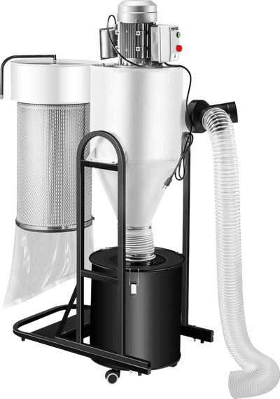 Vevor Cyclone Dust Collector 2 HP 1059CFM Filter Cleaner 220V New