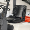 Vevor Universal Forklift Tractor Seat with Adjustable Angle Back Micro Switch Seatbelt Wrap-Around Black New