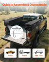 Vevor Truck Tool Box 88" x 16" x 13" Aluminum Topsider Dual Drop Doors Lockable New