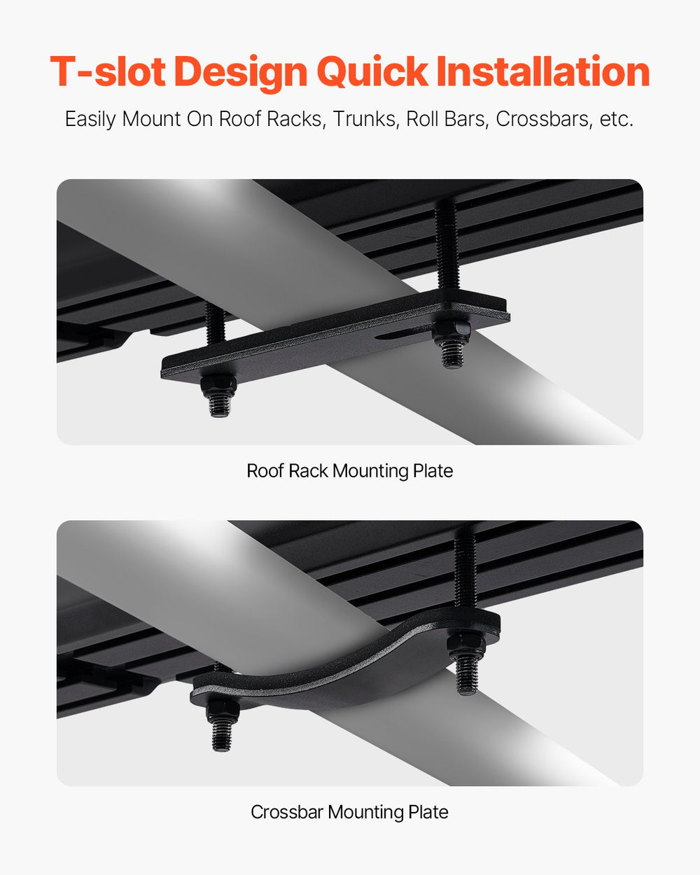 Vevor Roof Rack Water Tank 4.5 Gallon with Showerhead Splash-Guard Panels New