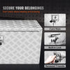 Vevor Underbody Truck Box 36"x14"x16" Aluminum Diamond Plate with Lock Waterproof New