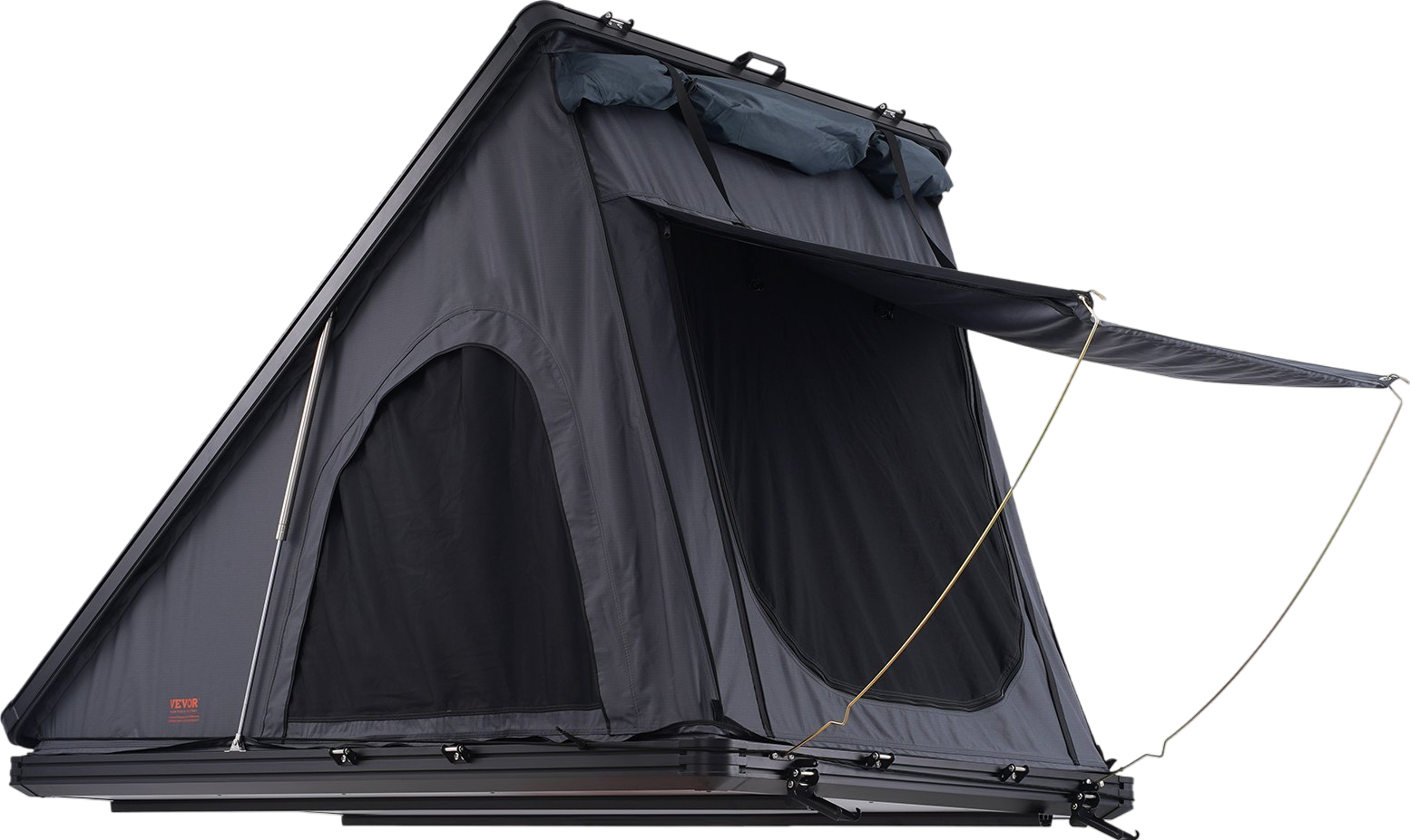 Vevor Rooftop Tent Hard Shell Waterproof 2-3 Person for Jeep SUV Truck with Ladder New