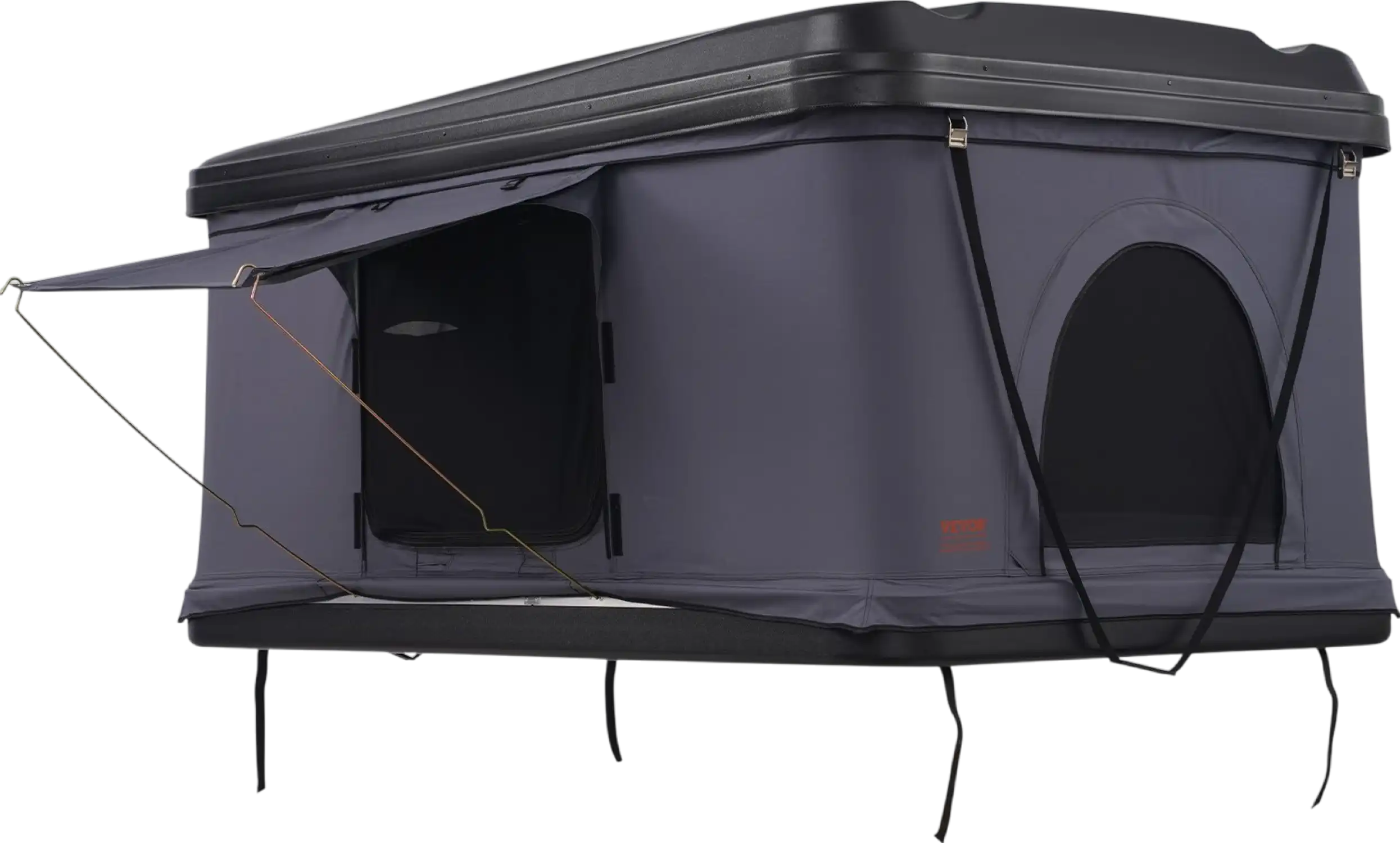 Vevor Rooftop Tent Hard Shell 2-3 Person w/ Ladder for Jeep SUV Truck New