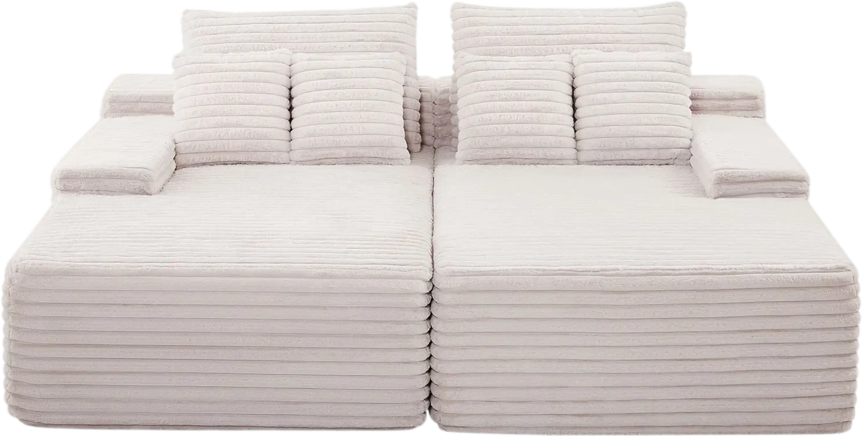 Vevor Oversized Double Chaise Lounge 67