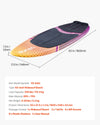 Vevor Wakesurf Board 63 in. with Non-Slip Pad 3 Tail Fins New
