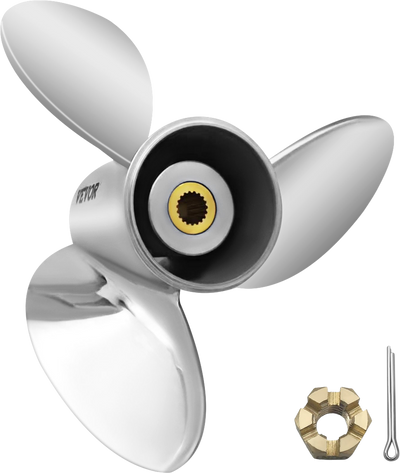 Vevor Outboard Propeller 3-Blade 14.5