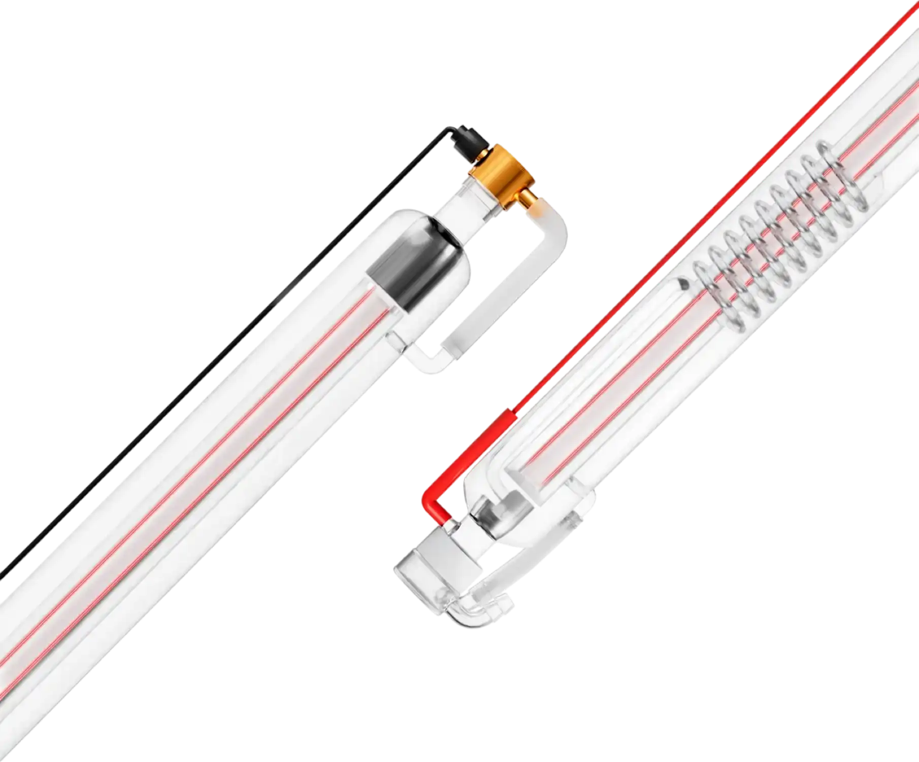 Vevor CO2 Laser Tube for Engraving Machine 60W Borosilicate Glass 49.2