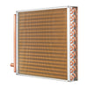 Vevor Heat Exchanger Water to Air 20" x 20" with 3-Row 3/8" Copper Ports New