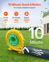 Vevor Inflatable Nightclub 17.7' x 16.4' x 13.9' Blow-Up Party Tent 291 Sq Ft 680W Blower New