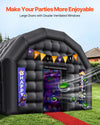 Vevor Inflatable Nightclub 17.7' x 16.4' x 13.9' Blow-Up Party Tent 291 Sq Ft 680W Blower New