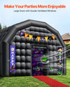 Vevor Inflatable Nightclub 26.2' x 19.7' x 13.1' Blow-Up Party Tent 517 Sq Ft Waterproof 1100W Blower New